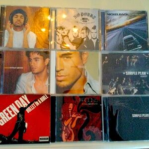 Late 90’s, Early 00’s CD’s.

Music CD Collection with Various Artists